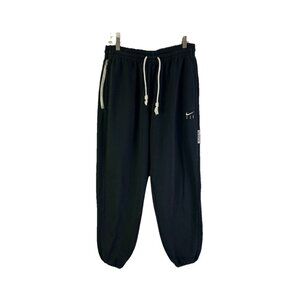 Nike Standard Issued Mini Swoosh Joggers Jogger Sweat Pants Black Womens Large